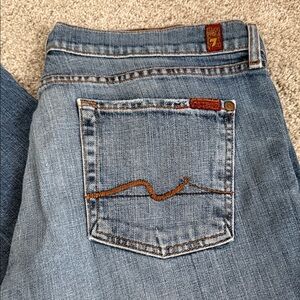 7 For All Mankind Light Blue Women's Jeans